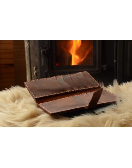 Çift Taraf Kartlık Uzun Cüzdan